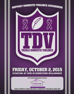 Tackle Domestic Violence - October 2nd